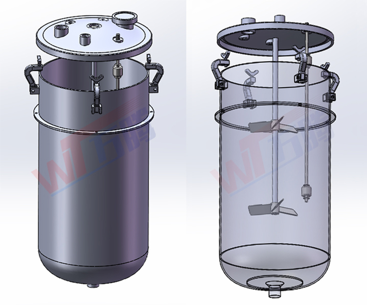 萬騰灌膠機(jī)料桶